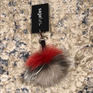 Fur key chain